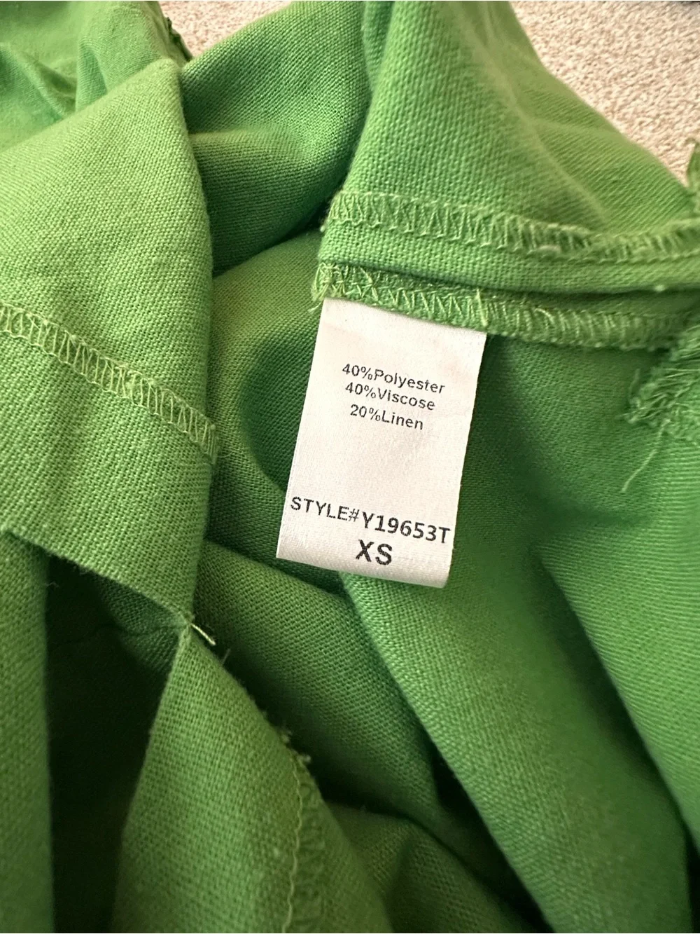 Tuckernuck Pomander Place Florencia One Shoulder Green Midi Dress Size XS
